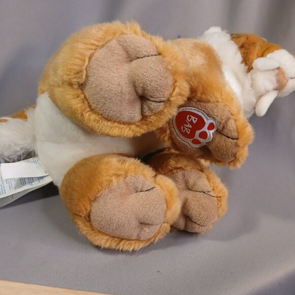 Build A Bear BAB Saber Tooth Tiger 16" Plush Stuffed Animal Fangs Toy 2014 - Picture 8 of 10